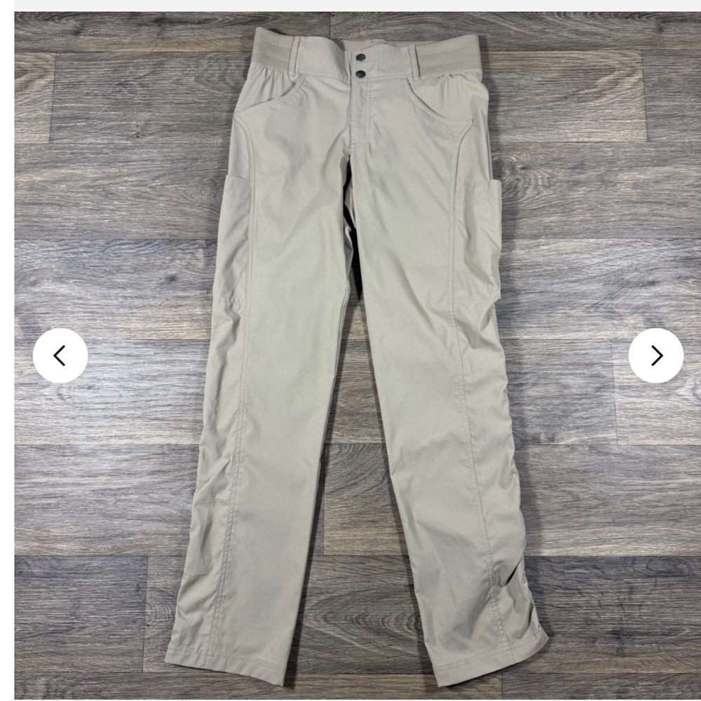 Title Nine Beige/Tan Clamber Pants, Size 6, EUC.
